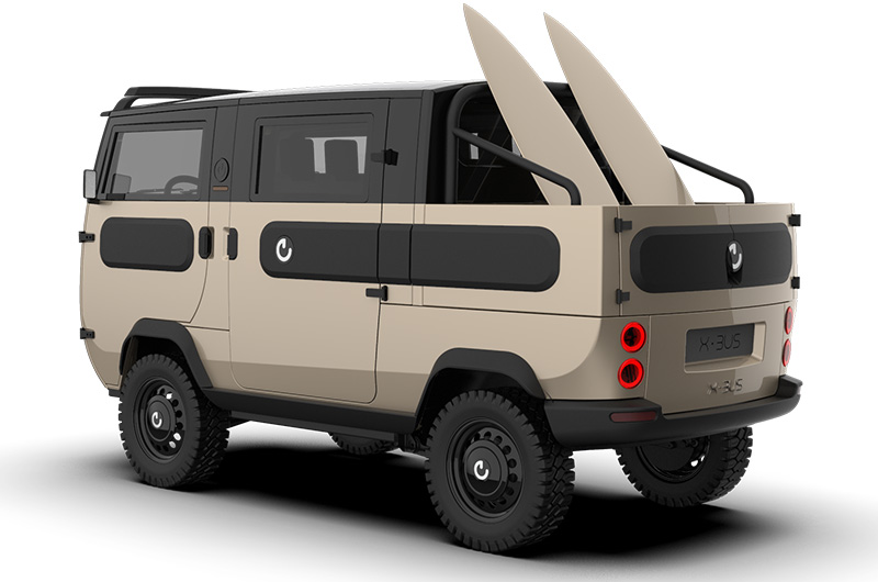 ElectricBrands XBUS Cabrio Fuoristrada