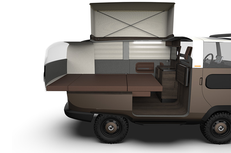 ElectricBrands XBUS Camper Fuoristrada