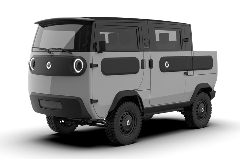 ElectricBrands XBUS Pickup Bus Fuoristrada