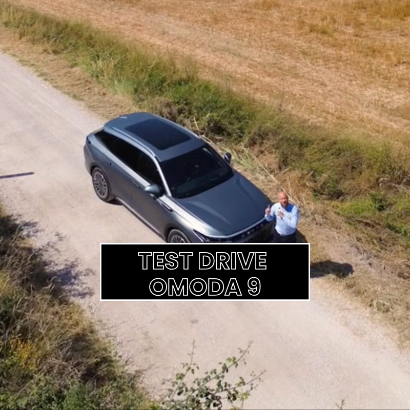 OMODA 9 prova su strada