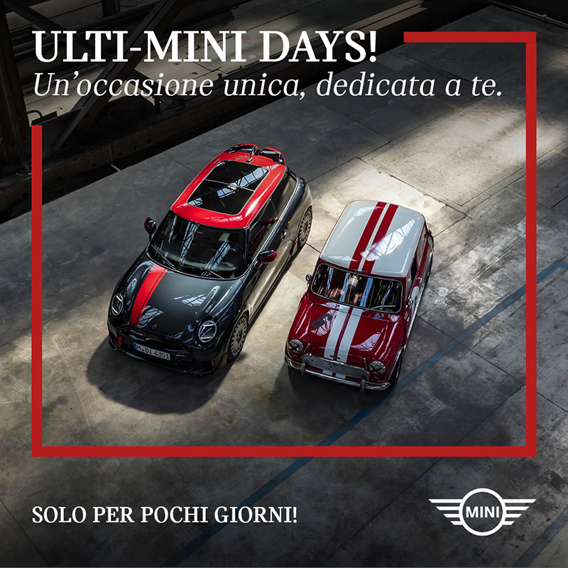 Arrivano gli ultimi MINI DAYS!