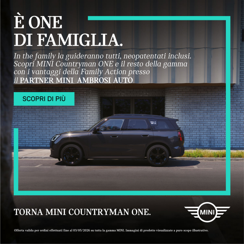 La nuova MINI Countryman ONE è qui. Anche per chi ha appena preso la patente.