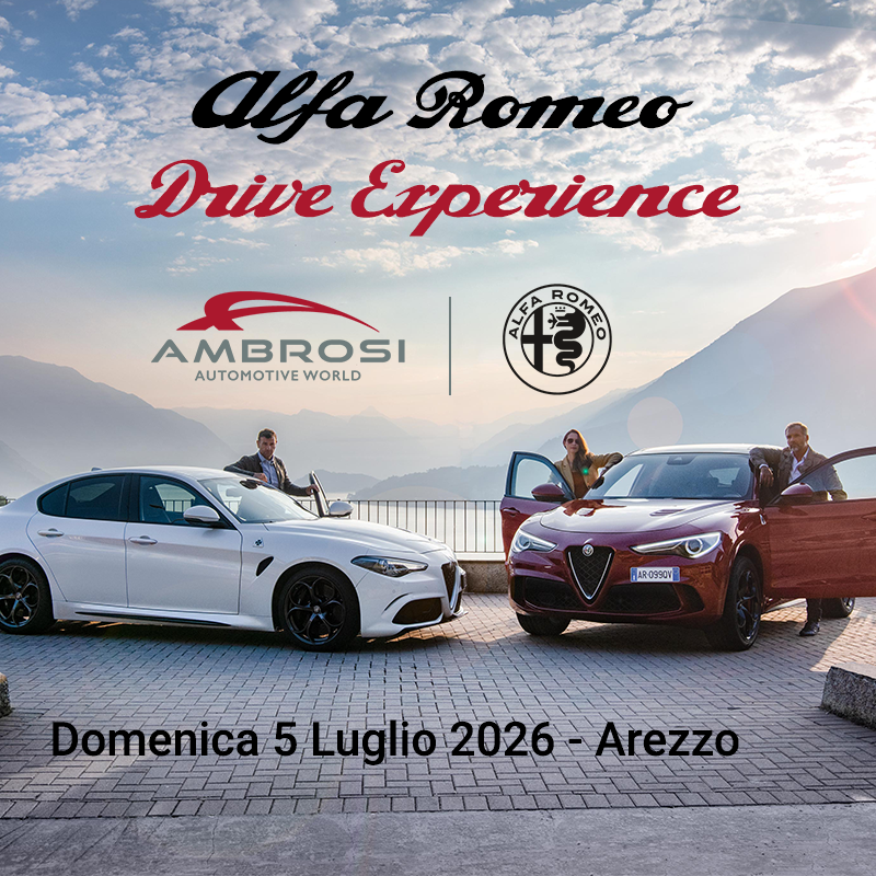 Alfa Romeo Drive Experience – 5 Luglio Arezzo