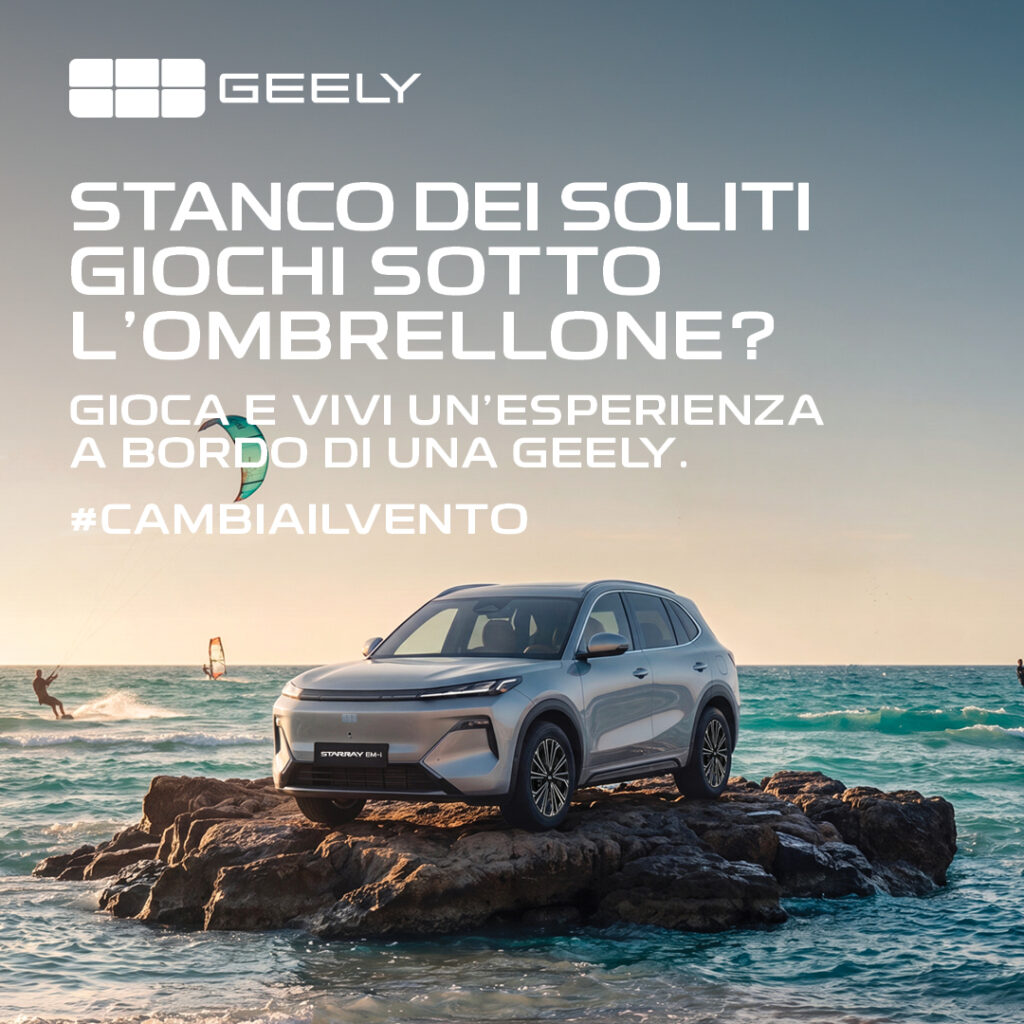 Geely Summer Games: gioca, vinci e prova la tua Geely!